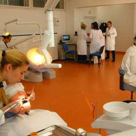 Pretkliničke vežbe na stomatološkom fakultetu u Pančevu